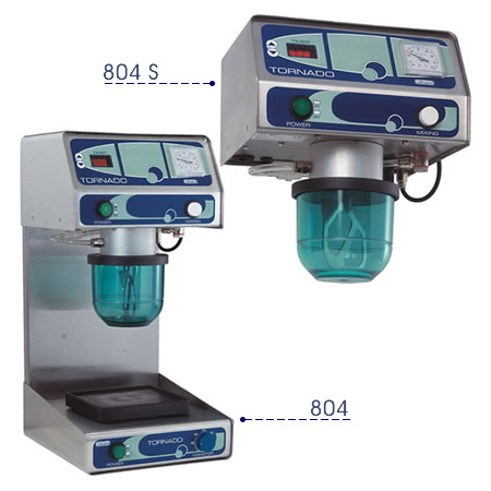 Вакуумный миксер зуботехнический SILFRADENT S.R.L. (Италия) Tornado 804, 804S